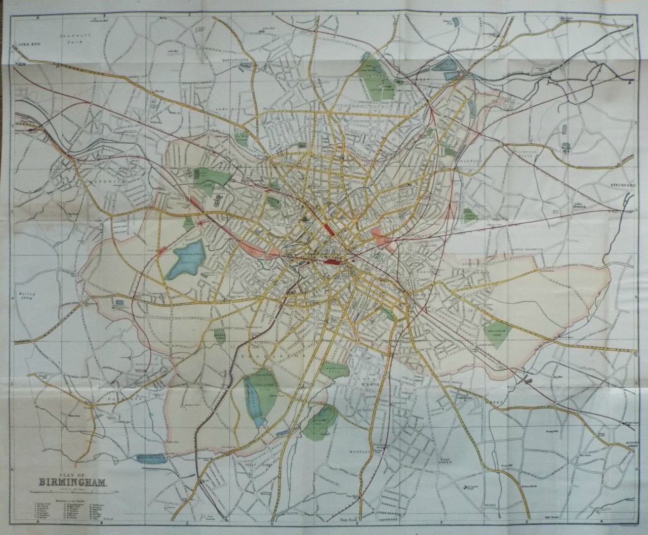 Map of Birmingham - Birmingham