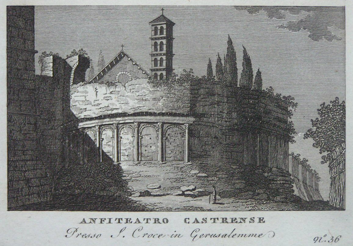 Print - Anfiteatro Castrense Presso S. Croce in Gerusalemme