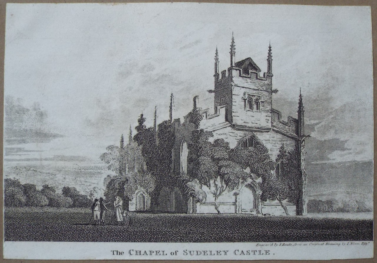 Print - The Chapel of Sudeley Castle. - Rawle