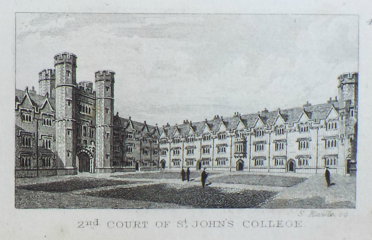 Print - 2nd Court of St. John's College. - Rawle