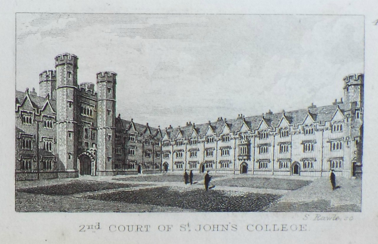 Print - 2nd Court of St. John's College. - Rawle