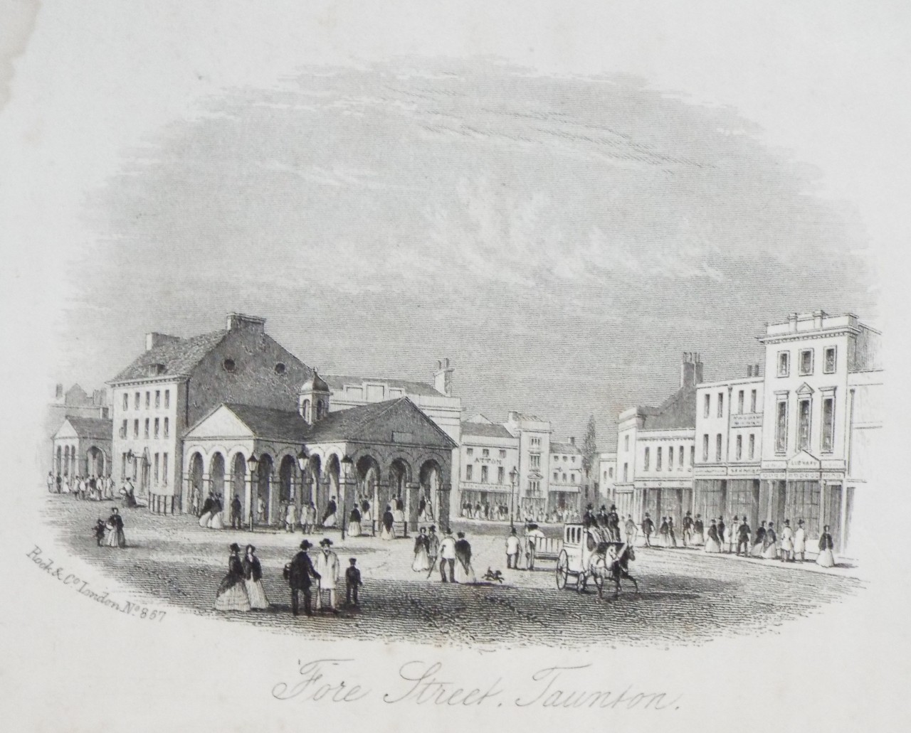 Steel Vignette - Fore Street, Taunton. - Rock