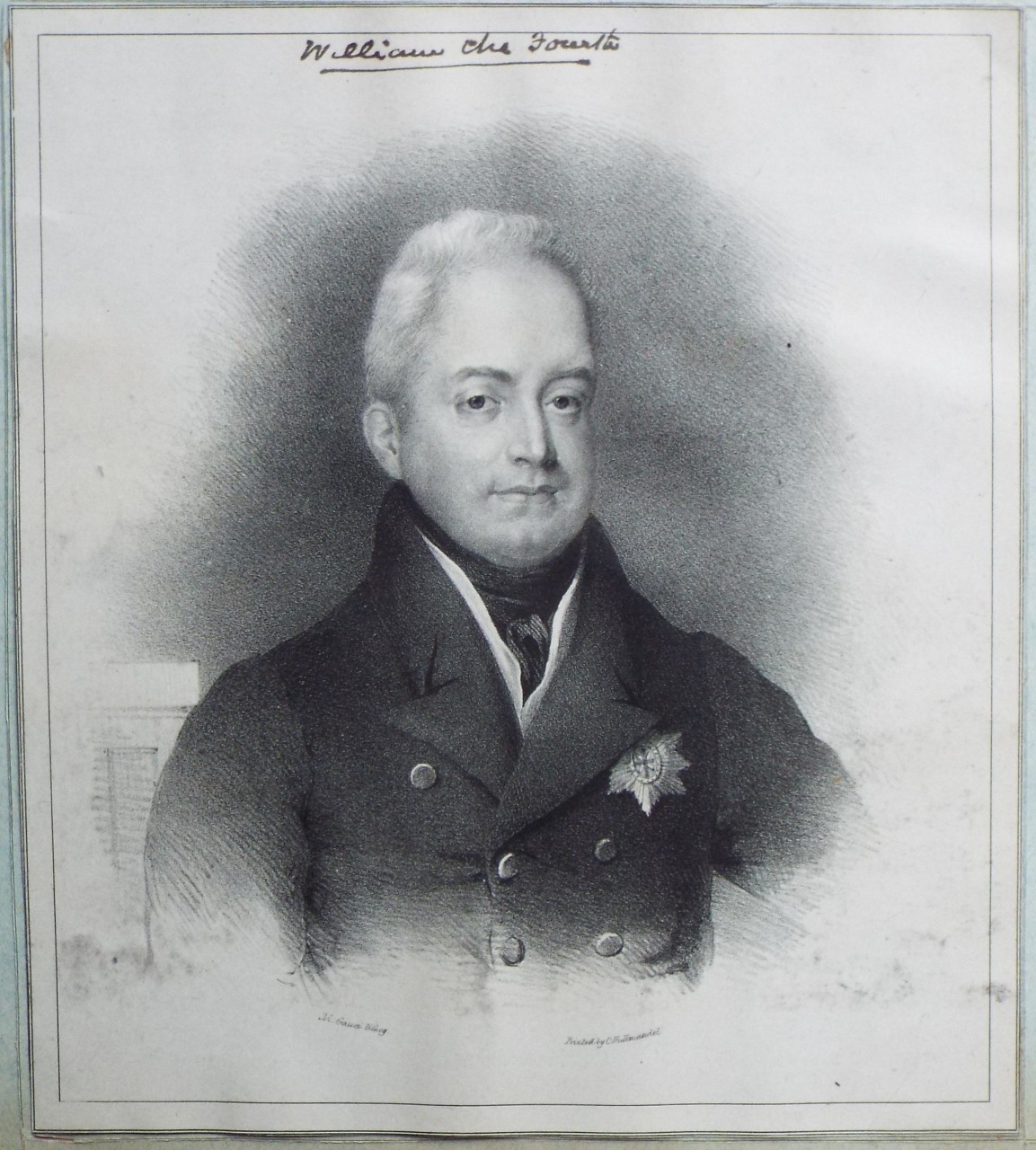 Lithograph - William the Fourth - Gauci