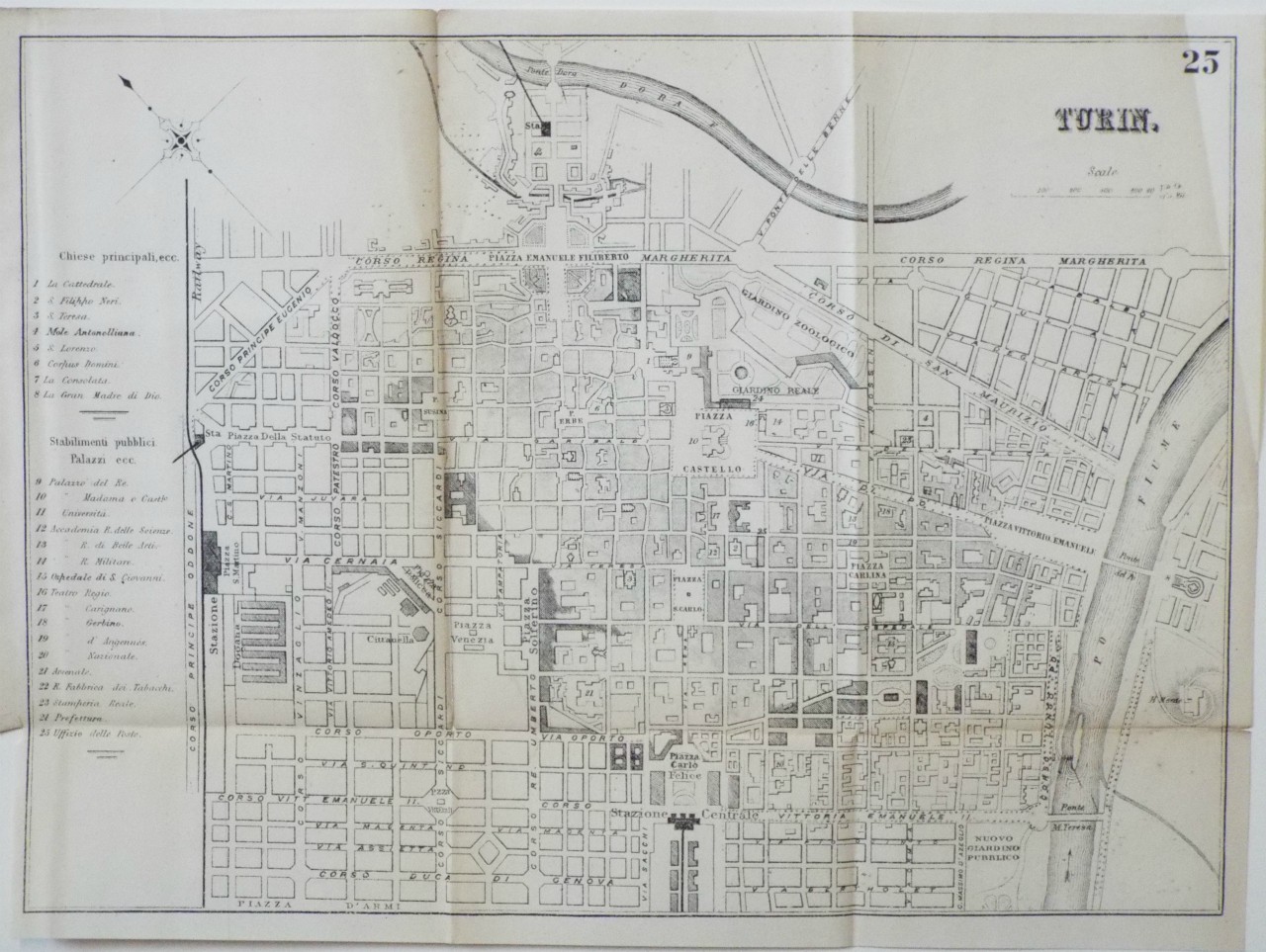 Map of Turin - Turin