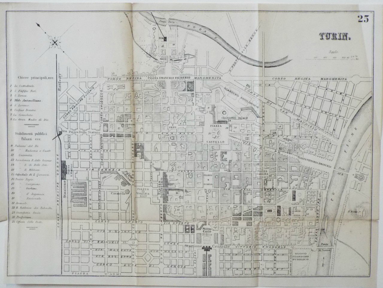 Map of Turin - Turin