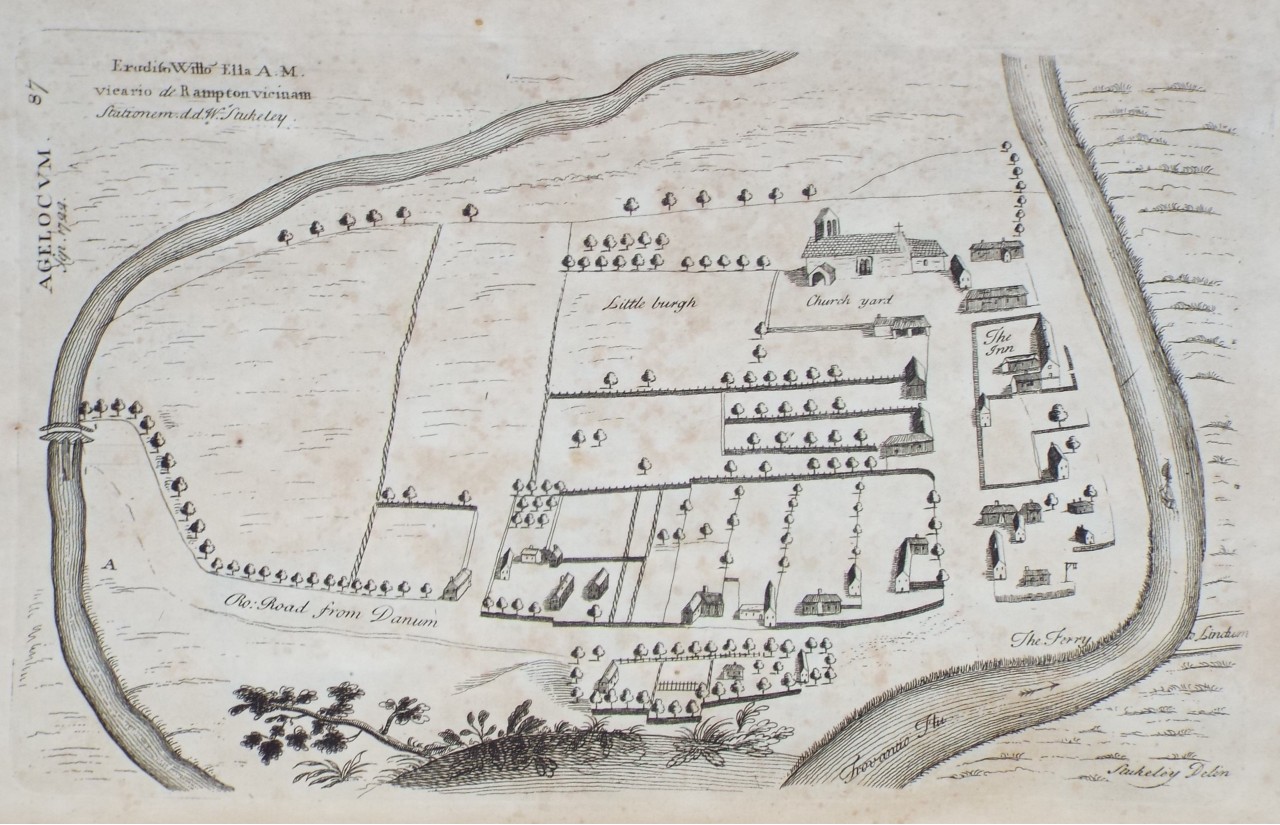 Print - Agelocum. Sep. 1722.