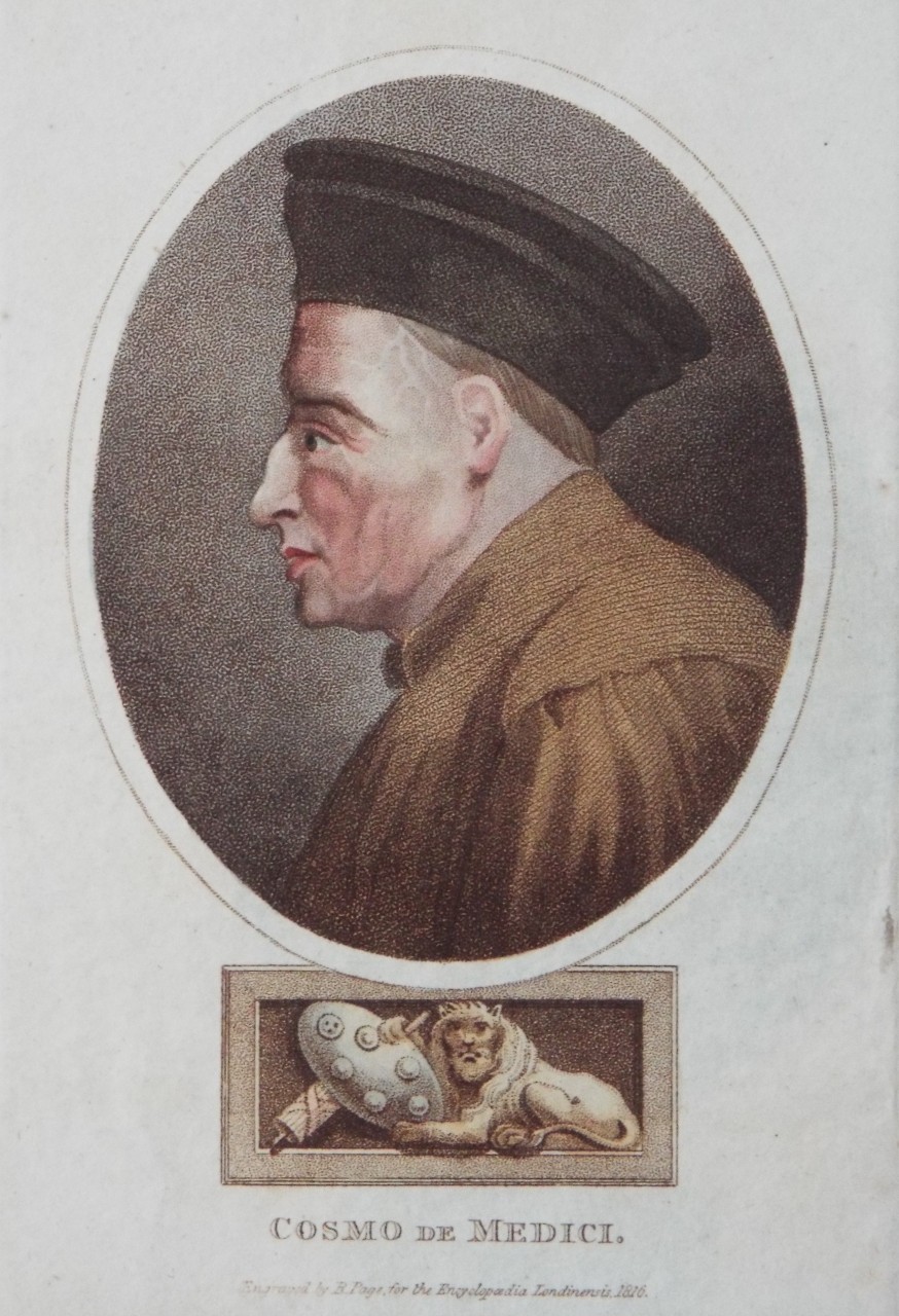 Stipple - Cosmo de Medici. - Page