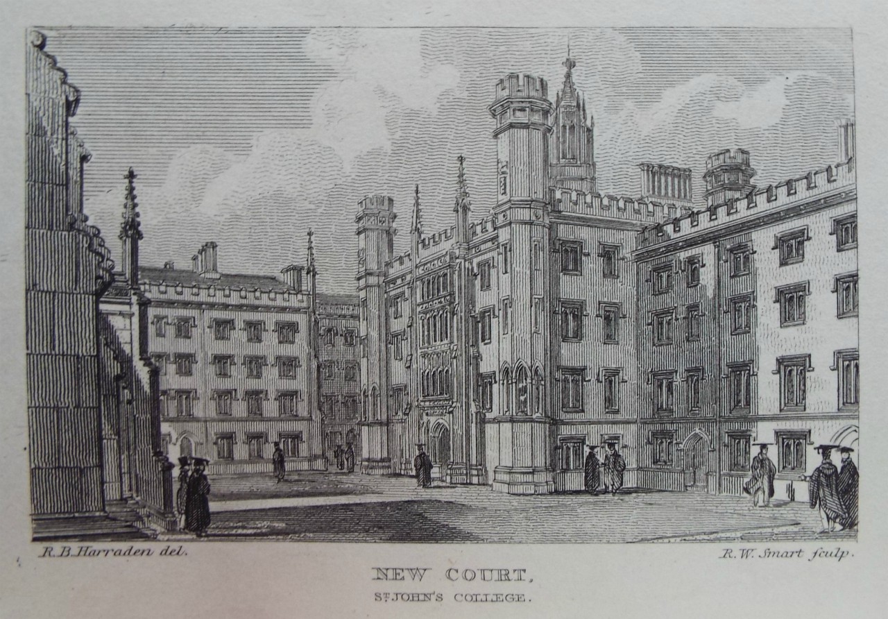 Print - New Court, St. John's College. - Smart
