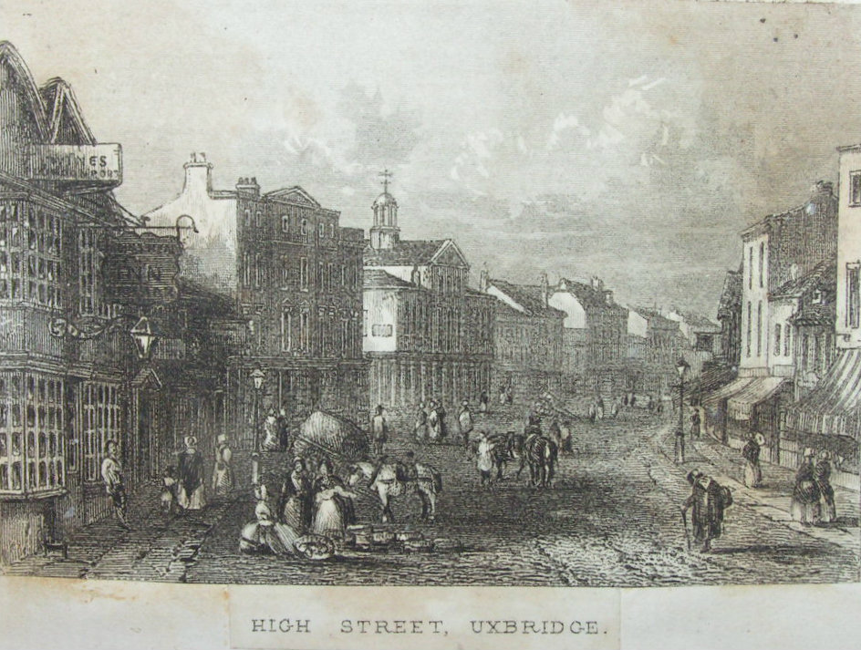 Print - High Street, Uxbridge