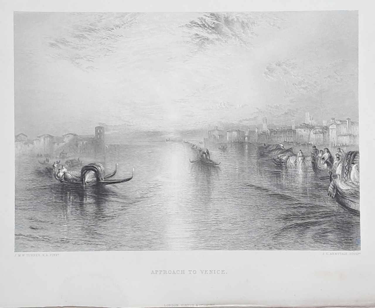 Print - Approach to Venice - Armytage