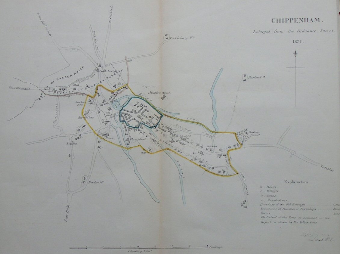 Map of Chippenham - Chippenham