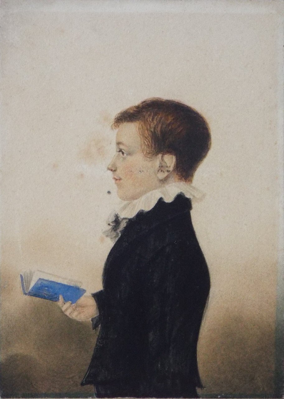 Watercolour - Portrait of a boy