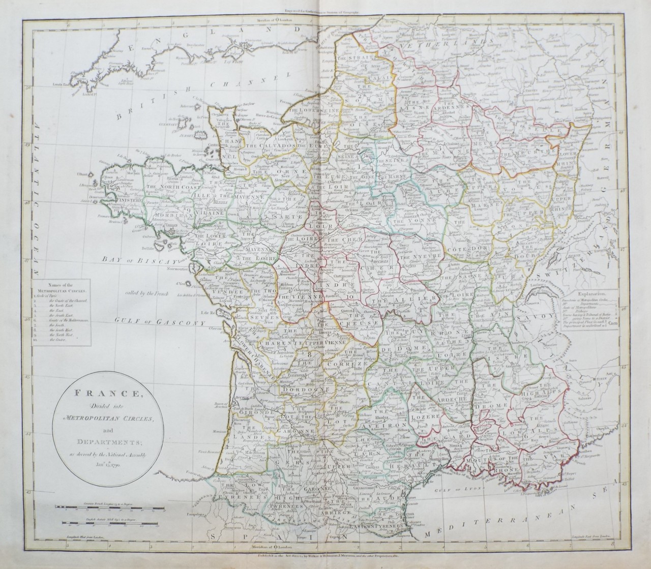 Map of France