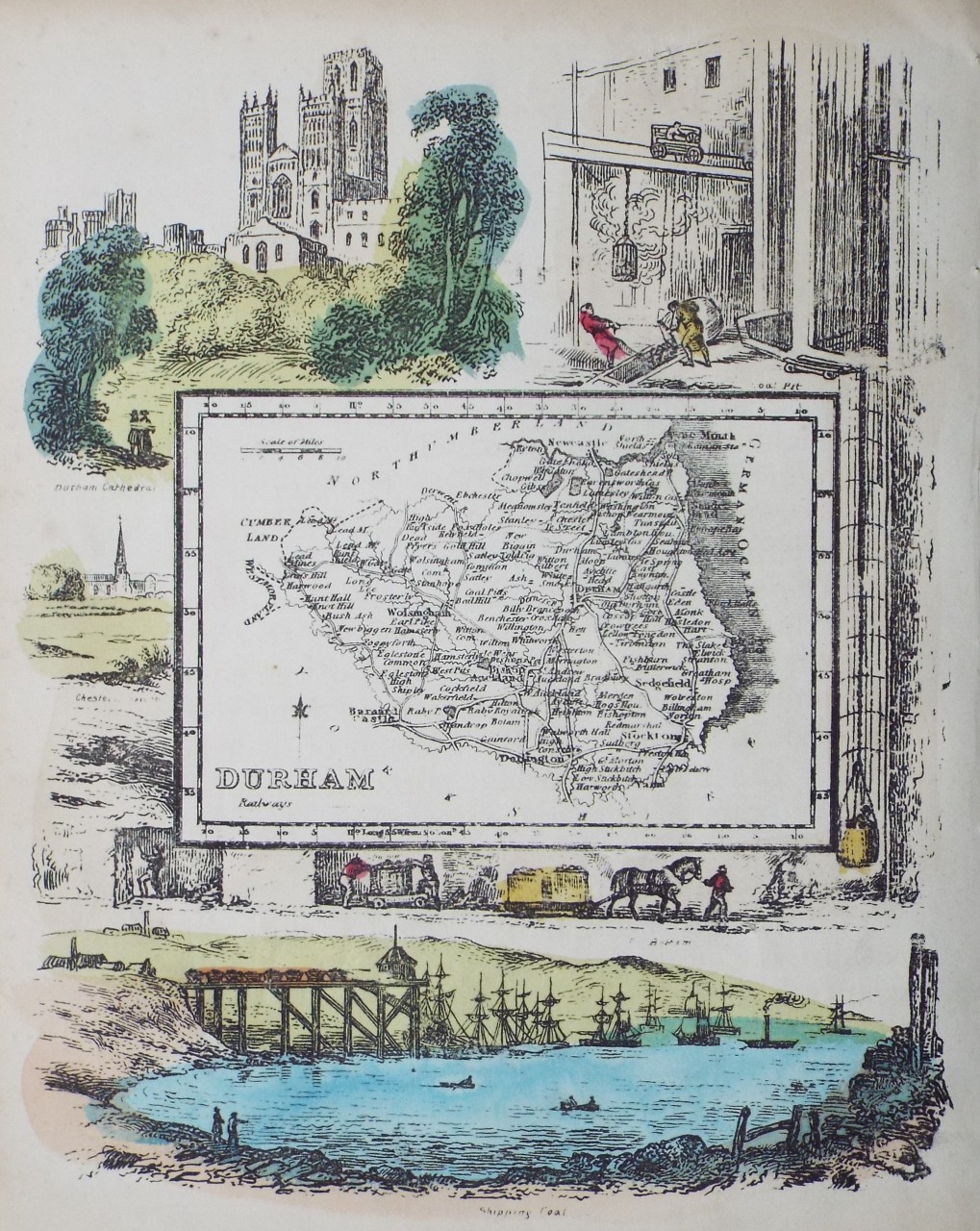 Map of Durham