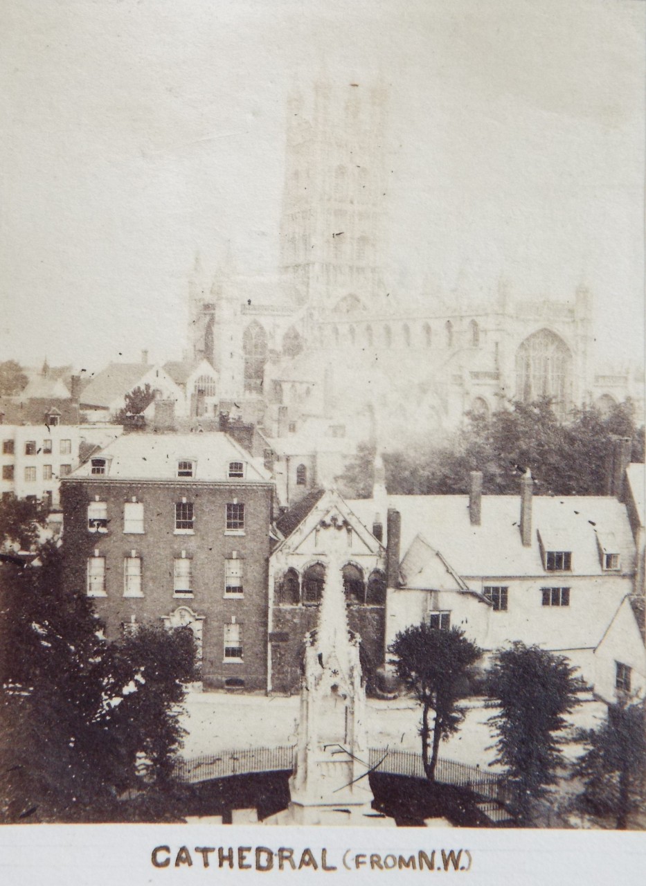 Photograph - Gloucester Cathedral from the N.W.
