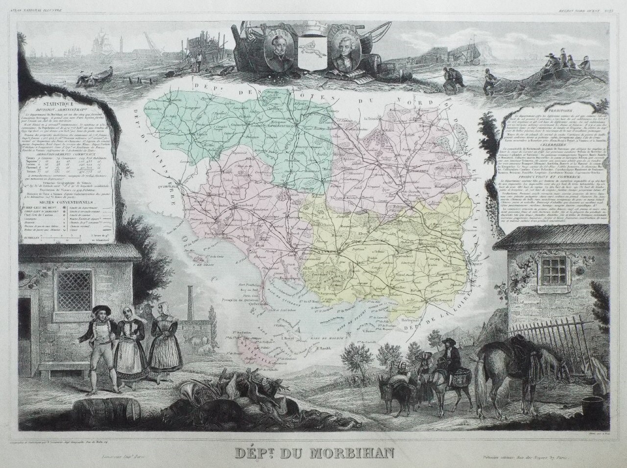 Map of Morbihan