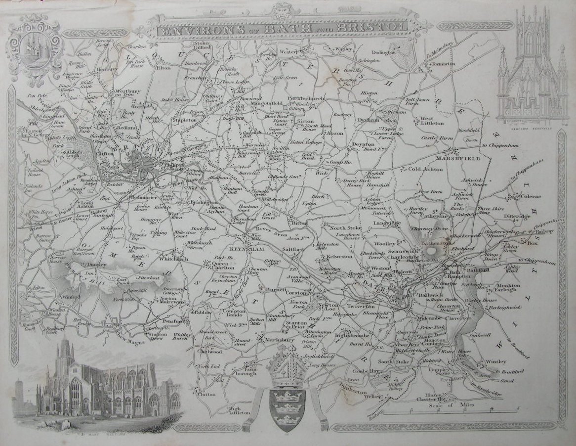 Map of Bath