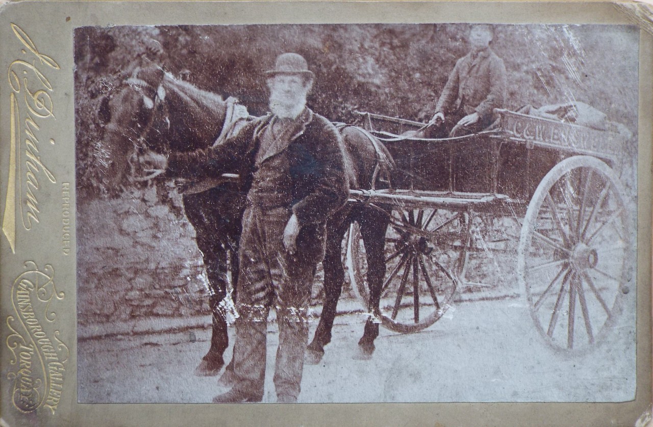 Photograph - Torquay. Buswell Furniture Makers Delivery Cart