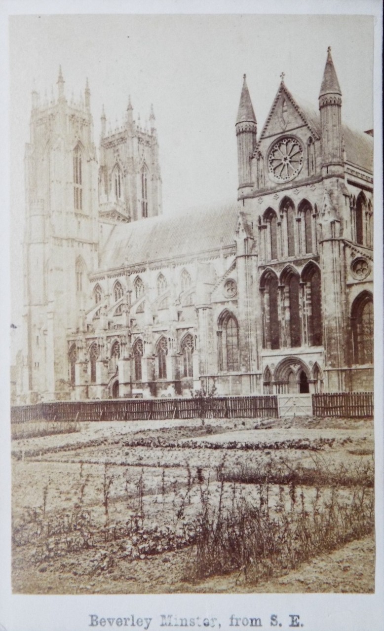 Photograph - Beverley Minster, from S. E.