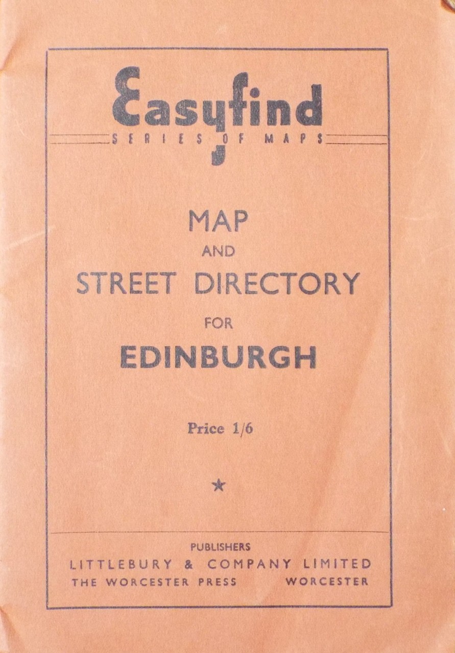 Map of Edinburgh - Edinburgh