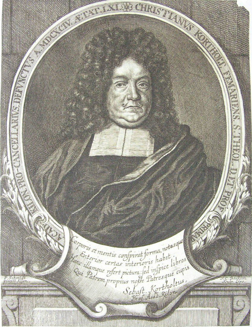 Print - Christianus Kortholt Femariens