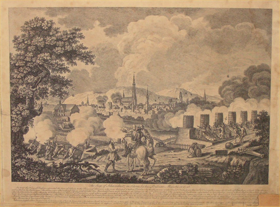 Print - The Siege of Schweidnitz