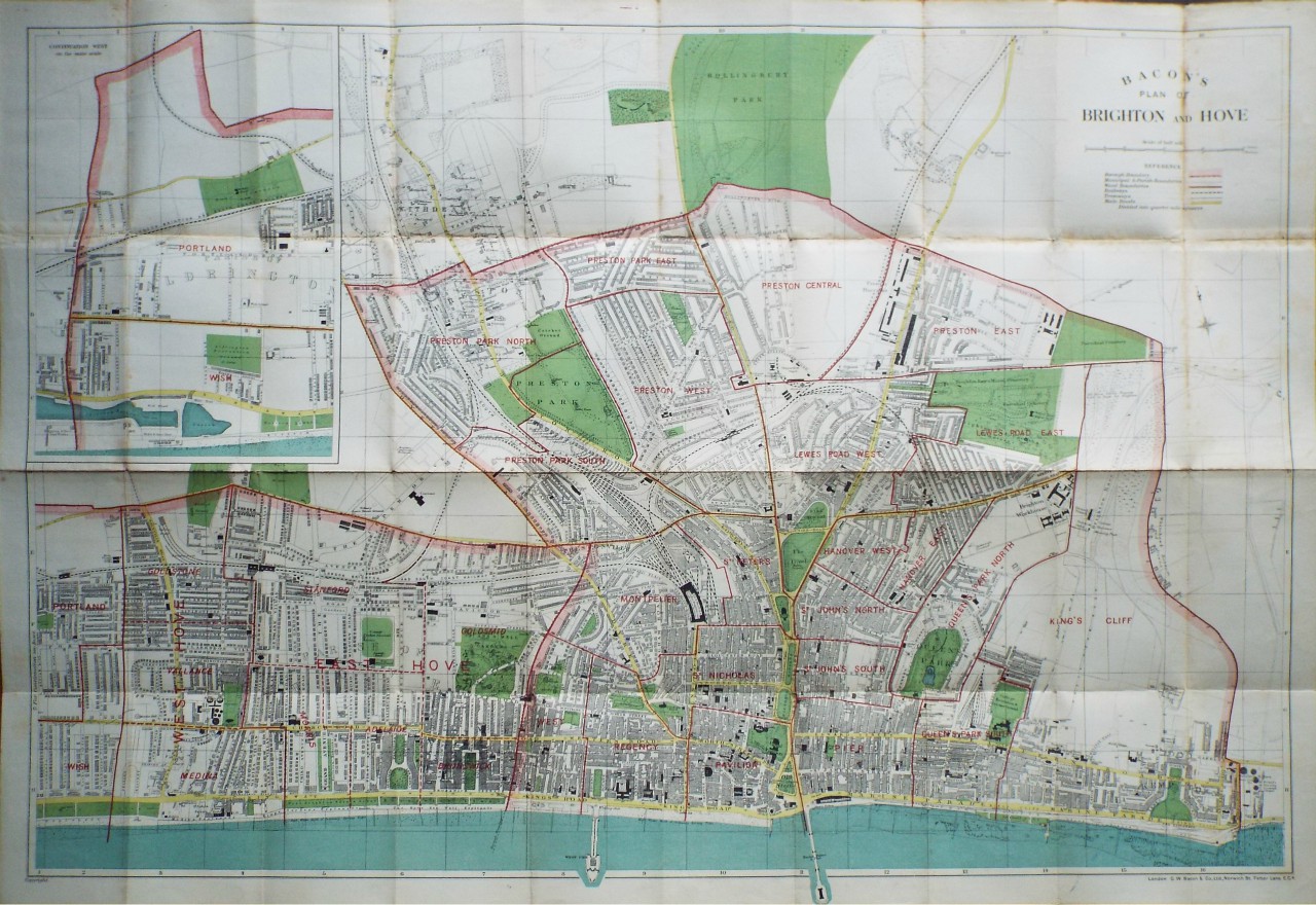 Map of Brighton - Brighton