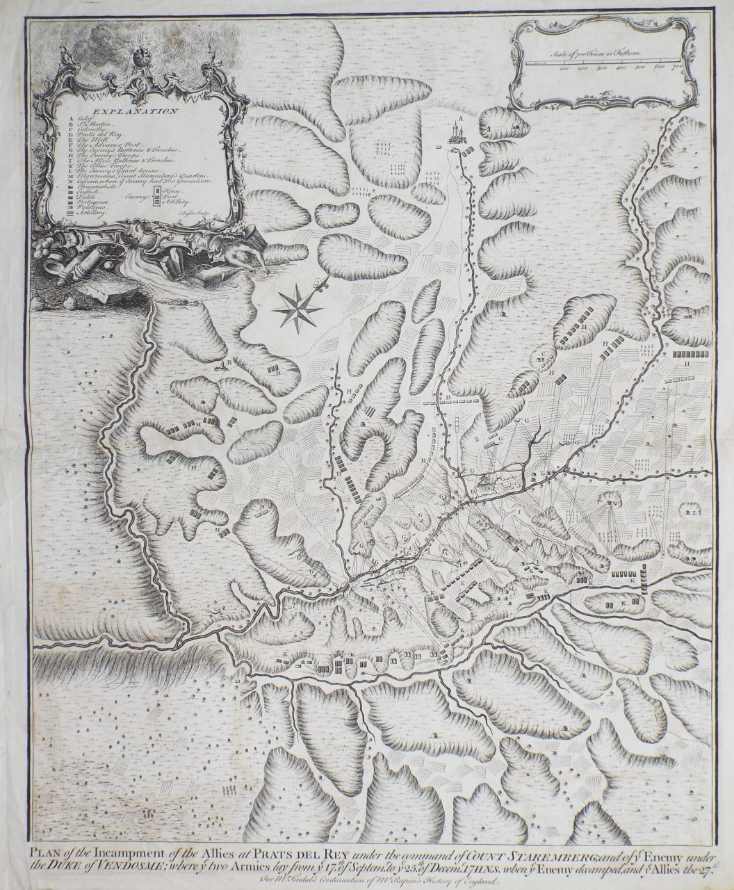 Map of  - Prats del Rei