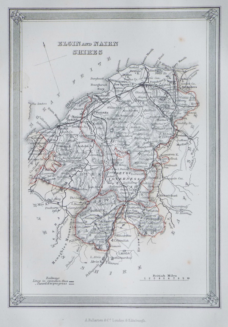 Map of Scotland - Fullarton