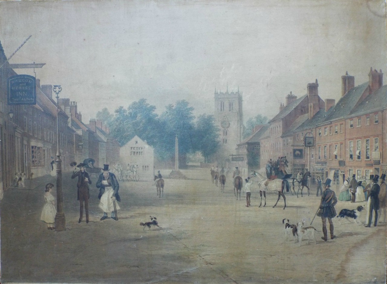 Lithograph - Bedale, Yorkshire