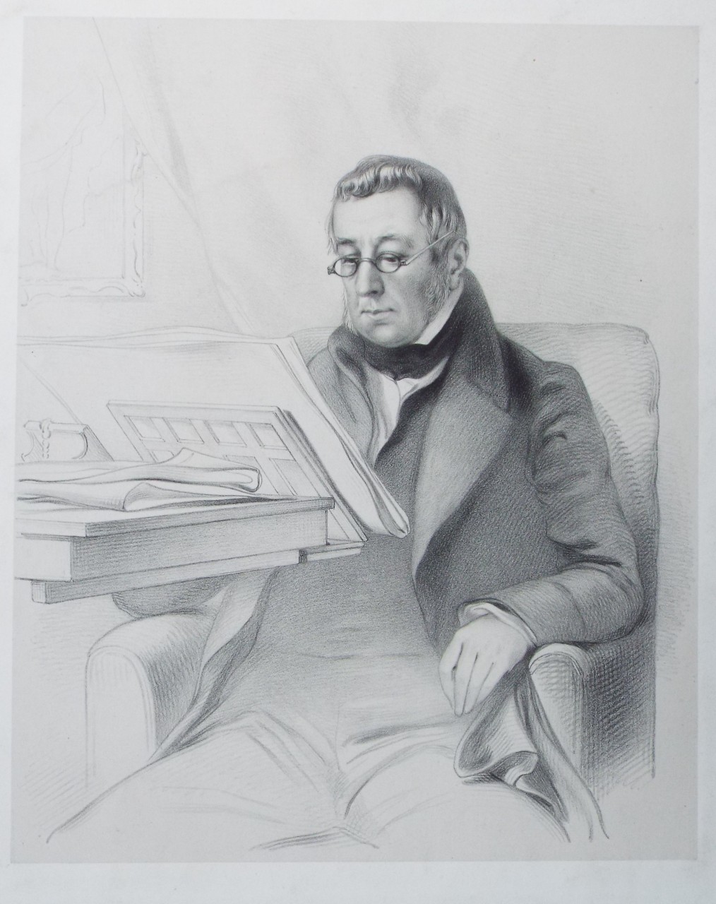 Lithograph - Sir Watkin Williams-Wynn - Lane