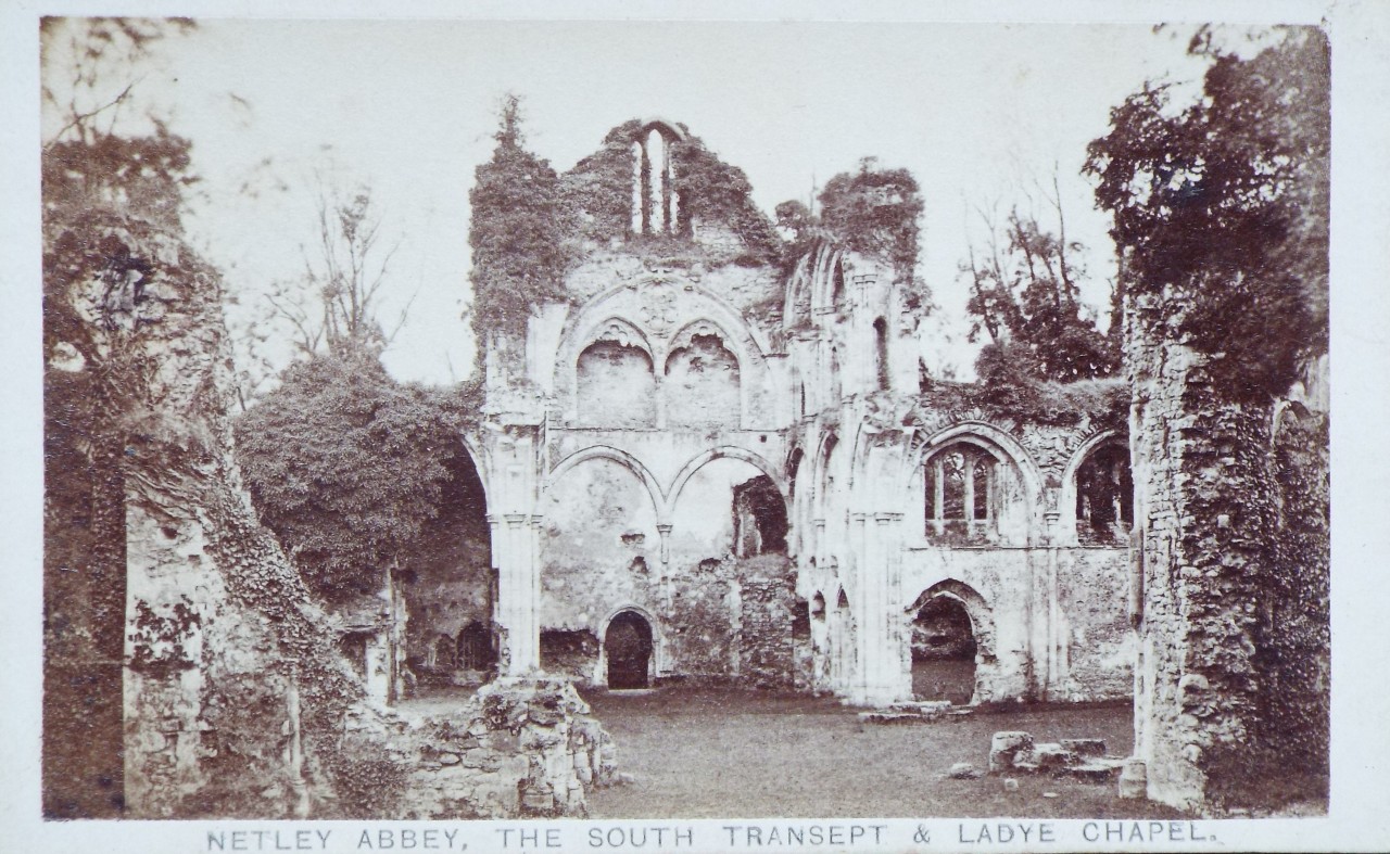 Photograph - Netley Abbey, The South Transept & Ladye Chapel