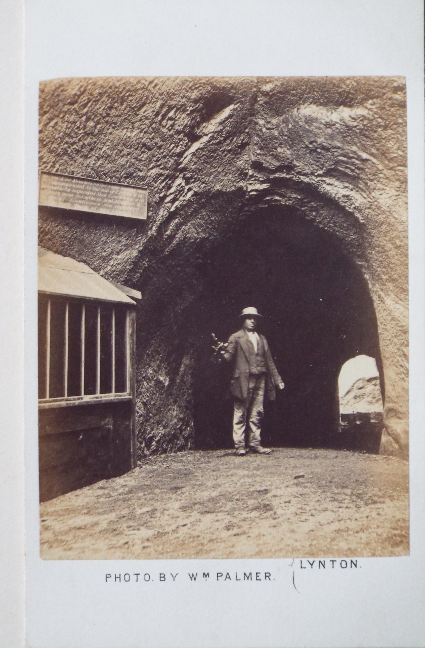 Photograph - Entrance to Ladies Bathing Cove, Ilfracombe.