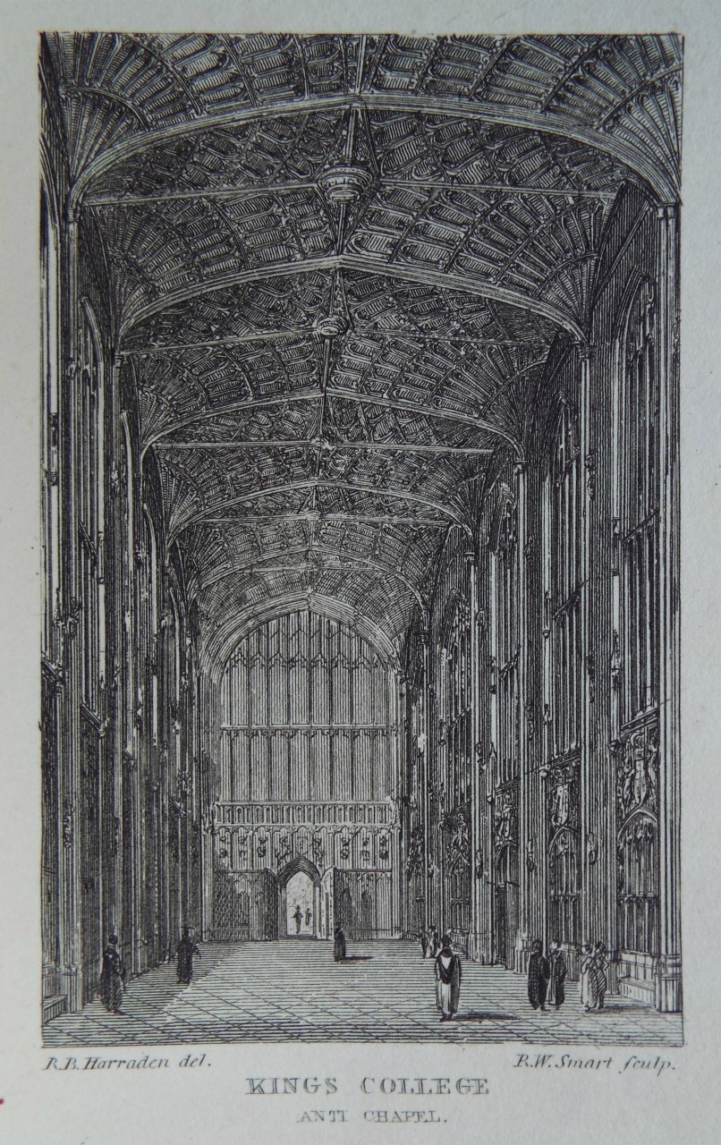 Print - Kings College Anti Chapel. - Smart