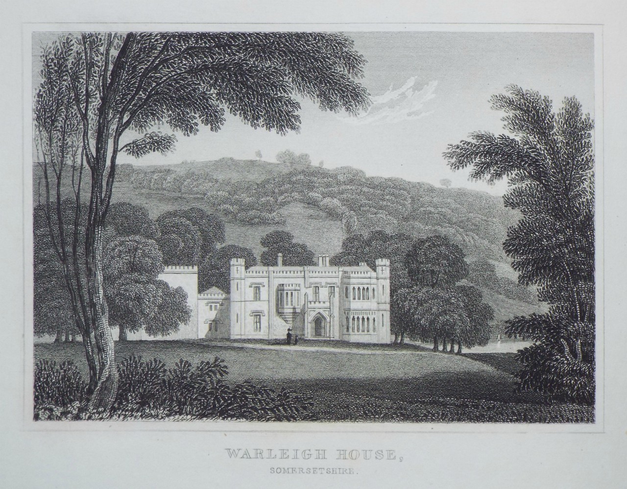 Print - Warleigh House, Somersetshire. - Taylor