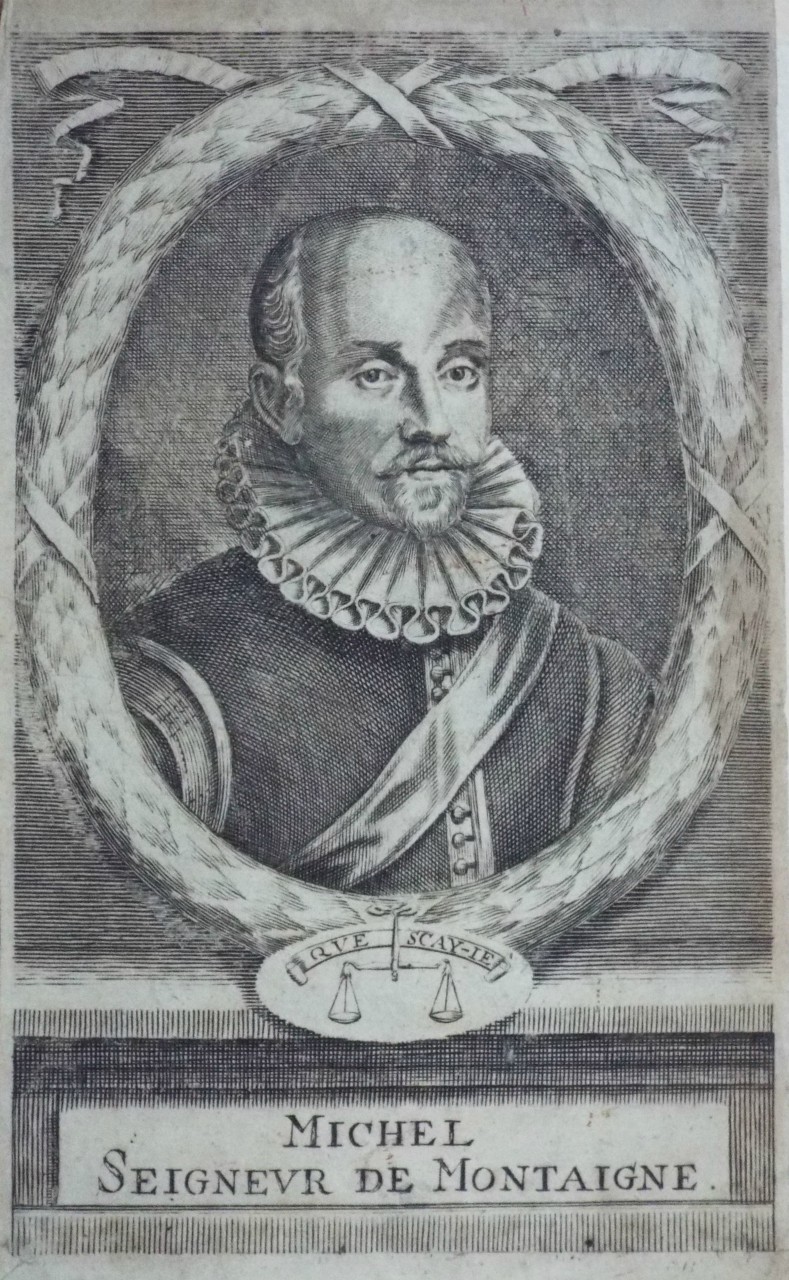 Print - Michel Seigneur de Montaigne.