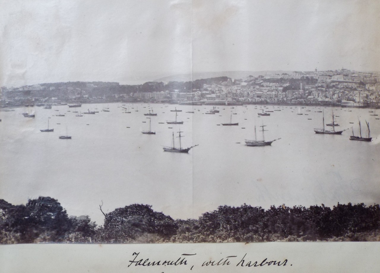 Photograph - Falmouth, with Harbour, S. Cornwall