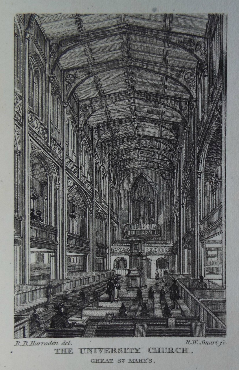 Print - The University Church, Great St. Mary's. - Smart