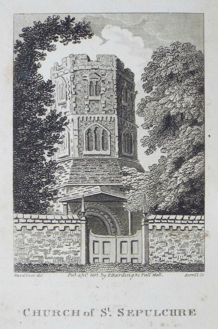 Print - Church of St. Sepulchre - 