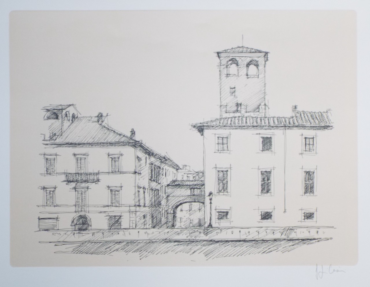 Photolithograph - Piazzo Reale