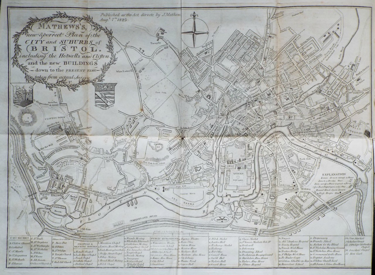 Map of Bristol - Bristol