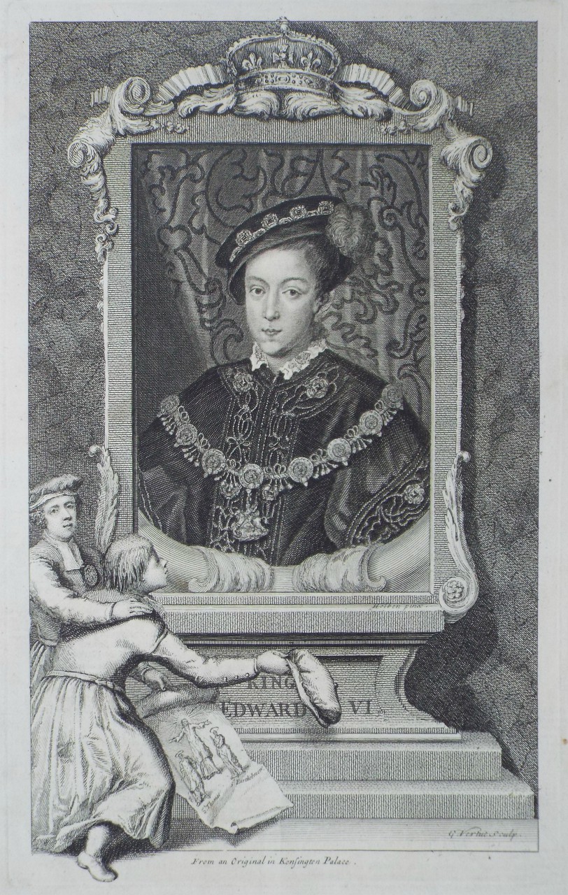 Print - King Edward VI. - Vertue