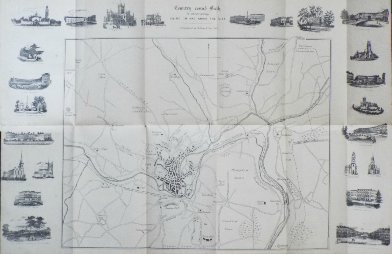 Map of Bath - Bath