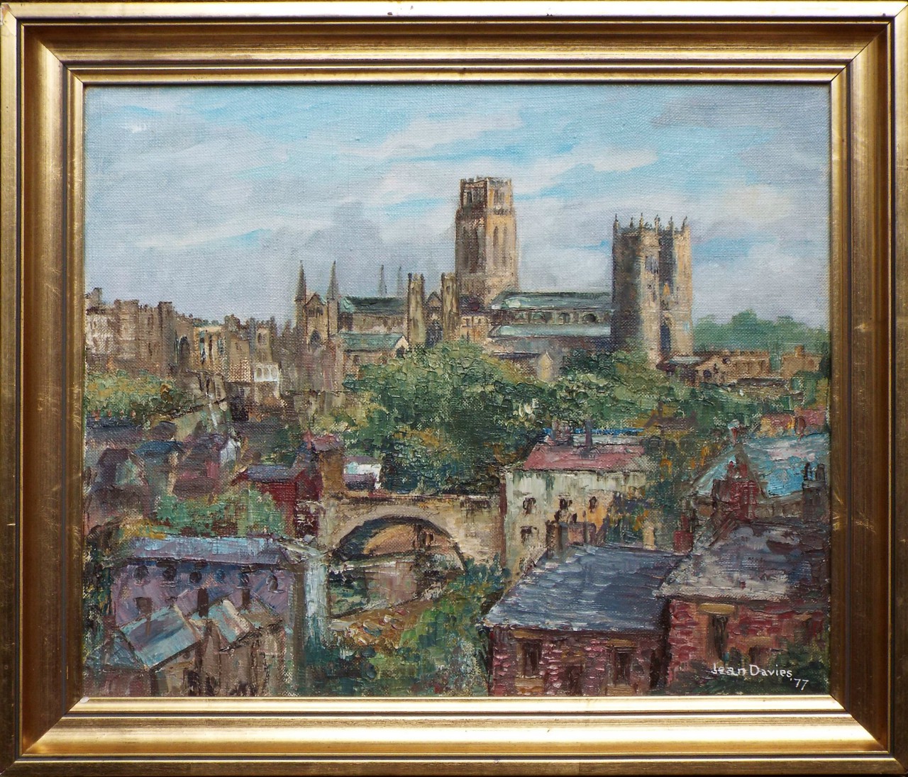 Oil on canvas - Durham Cathedral