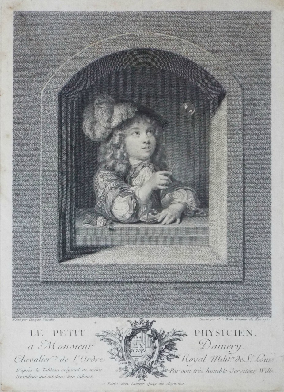 Print - Le Petit Physicien. - Wille