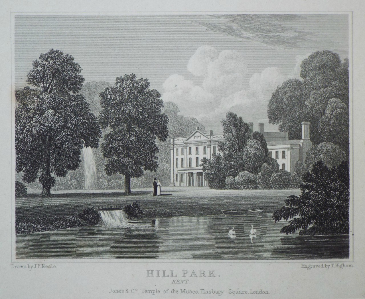 Print - Hill Park, Kent. - Higham
