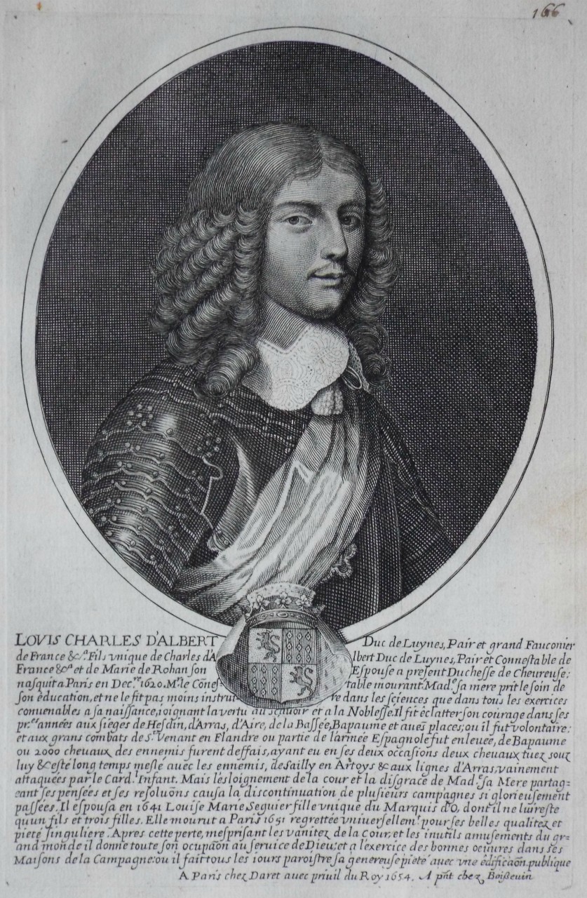 Print - Louis Charles d'Albert