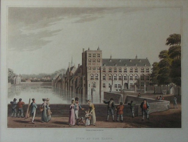 Aquatint - View at The Hague