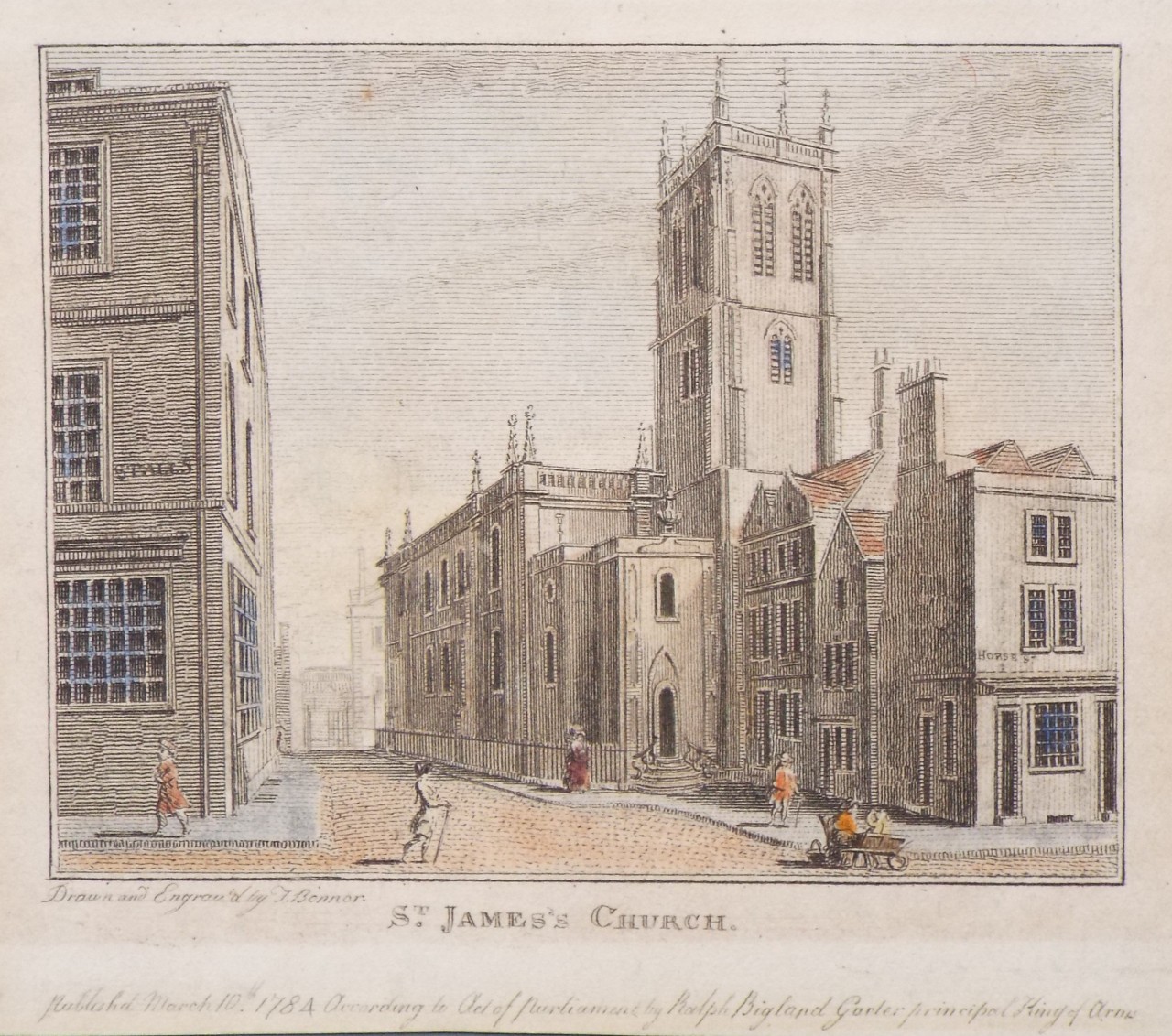 Print - St. James's Church - Bonnor
