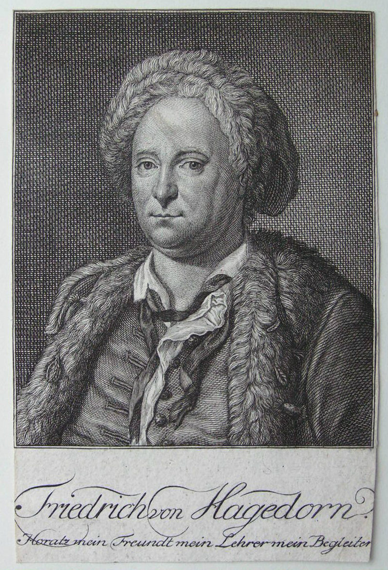 Print - Friedrich von Hagedorn etc etc